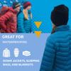Nikwax Down Proof Wash-in Waterproofing Restores DWR Water Repellency to Down Filled Jackets, Outerwear, Vests, Sleeping Bags, Quilts, and Bedding, Revitalizes and Protects Insulation and Loft view 3