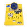 Light T-49 Golf Ball Marker, Grip-in Marker, Blue view 2