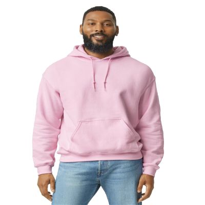 Gildan Activewear 50/50 Hooded Sweatshirt, 3XL, Light Pink