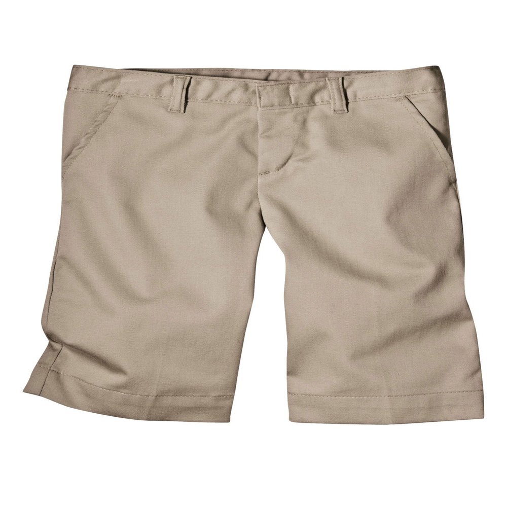 Dickies Big Girls' Plus Bermuda Short, Khaki, 18.5