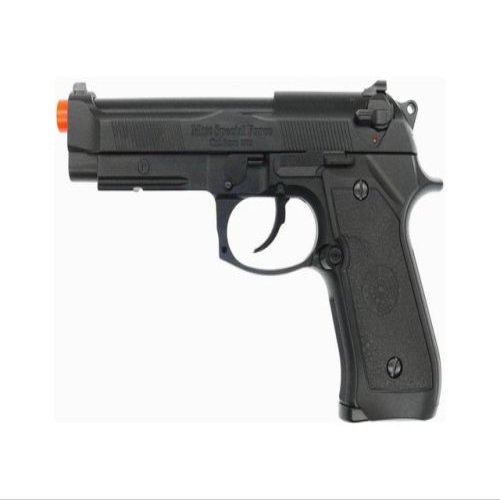 hfc m9 abs semi auto gas blowback airsoft pistol - black(Airsoft Gun)