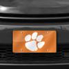 Rico Industries NCAA Clemson Tigers Laser Inlaid Metal License Plate Tag , 6 x 12" view 2