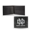 Rico Industries NCAA North Dakota Fighting Hawks Embroidered Leather Billfold Wallet view 1
