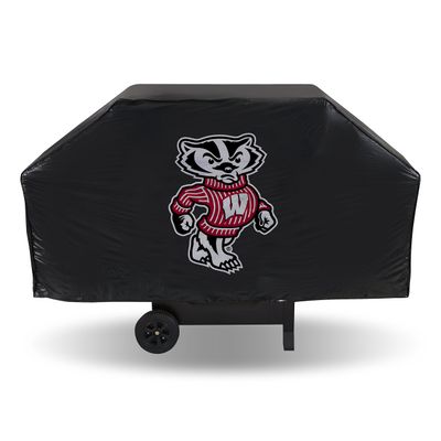 Rico Industries NCAA Vinyl Grill Cover, Wisconsin Badgers