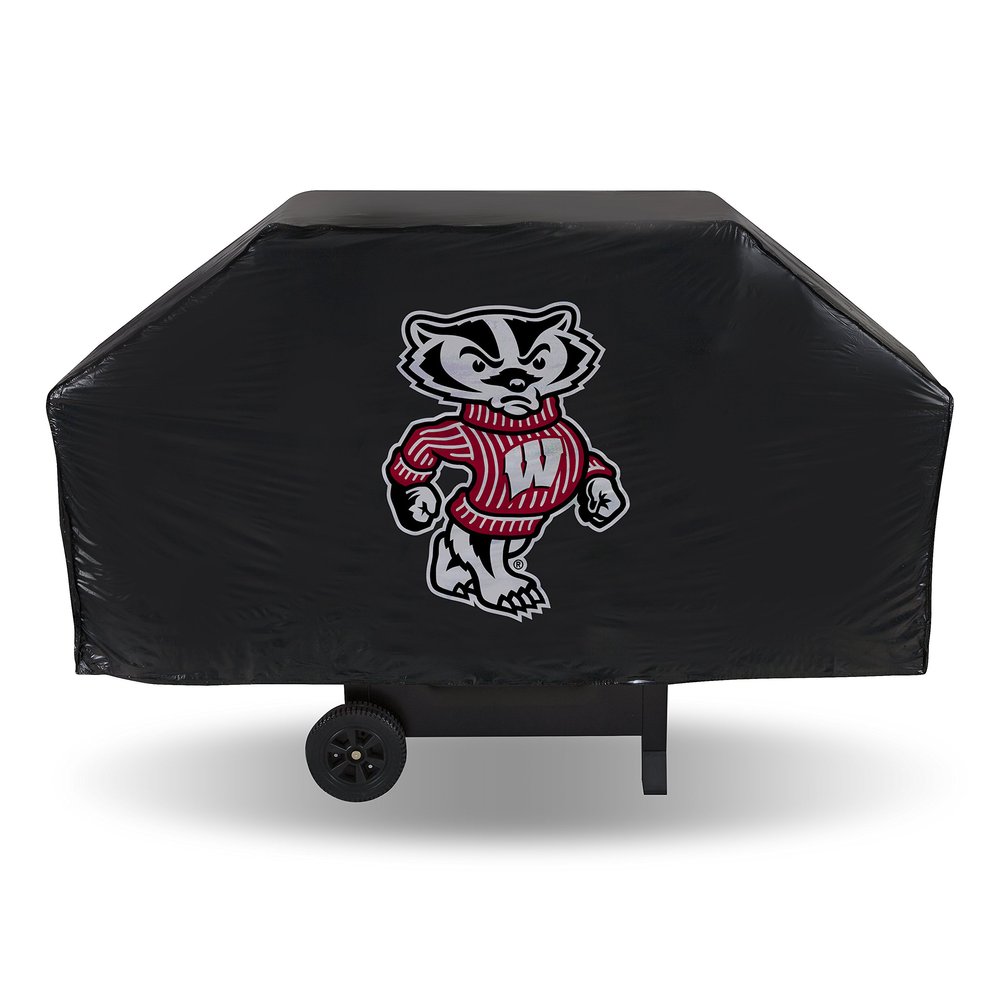 Rico Industries NCAA Vinyl Grill Cover, Wisconsin Badgers