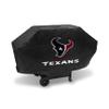 Rico Industries NFL Houston Texans Black Deluxe Grill Cover Deluxe Vinyl Grill Cover - 68' Wide/Heavy Duty/Velcro Staps view 1