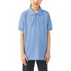Dickies Big Boys' Short Sleeve Pique Polo Shirt, Light Blue, Small (8) view 1