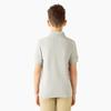 Dickies Big Boys' Short Sleeve Pique Polo Shirt, Heather Gray, Small (8) view 2