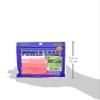 Ecogear Power Shad 4-Inch Lure, #102 Glow (Luminous) / Pink Back view 2