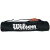 Wilson Basketball Bag, Elongated for Up to 5 Balls with Zipper, Adjustable Shoulder Strap, Black, WTB1810, Uni view 1