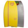 BZ BodyBoards - T-10 Progressive Series Bodyboard - HDPE Slick - Crescent Tail - PE Core - 8lb Deck (Yellow, 40") view 1