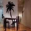 Beach House Vinyl Wall Art Big Palm Tree Wall Decal Sticker - Black, 72" x 38" (6ft. Tall). #132A-72x38 view 3