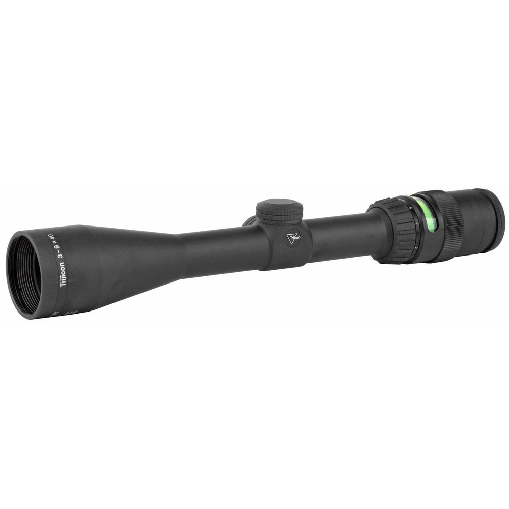 Trijicon TR20G AccuPoint 3-9X40Mm Riflescope, 1" Main Tube with BAC Green Triangle Post Reticle, Matte Black