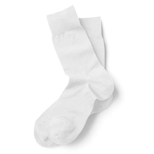 Uniformtux Cotton Dress Socks (Boys Small, White)