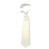 Ivory Satin Boys Pre-Tied Neck Tie view 2