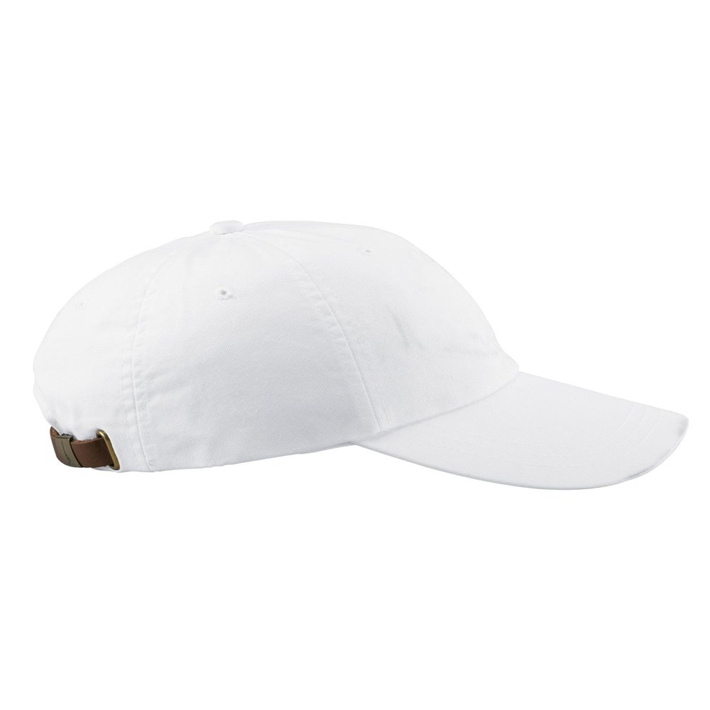 Adams Optimum Pigment Dyed-Cap OS WHITE