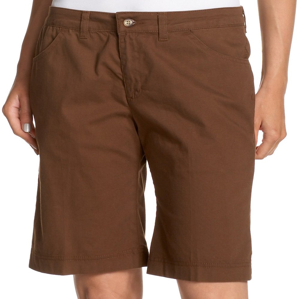 Dickies Women's Stretch Twill Short,Timber,8