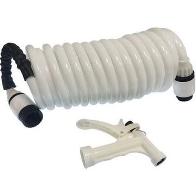 T-H Marine WDH-15W-B-DP WASH Down Hose Coiled 15' White