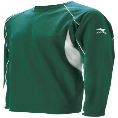 Mizuno Prestige Inset V-neck Team (Forest, Medium)