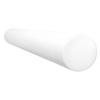 CanDo White PE Foam Rollers for Exercise, Finess, Muscle Restoration, Massage Therapy, Sport Recovery and Physical Therapy for Home, Clinics, Professional Therapy Round 4" x 36" view 1