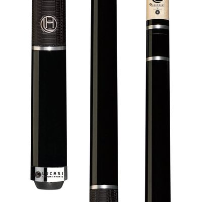 Lucasi Hybrid Classic Black Shadow Billiards Pool Cue (Weight=18oz)