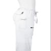 Koi Women's Tall Lindsey Ultra Comfortable Cargo Style Scrub Pants Sizes, White, Small/Tall view 3