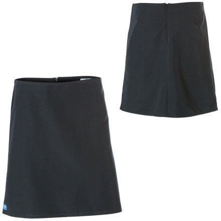 Carve Designs Long Baja Skirt (Black, Large)