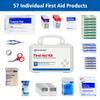 First Aid Only 6060 All-Purpose 10-Person Emergency First Aid Kit for Business, Worksite, Home, and Car, 57 Pieces view 3
