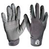 Tilos 1.5mm Tropical Dive Gloves Stretchy Mesh with Amara Leather for Snorkeling, Kayaking, Water Jet Skiing, Sailing, Scuba Diving, Rafting (Black, L) view 1