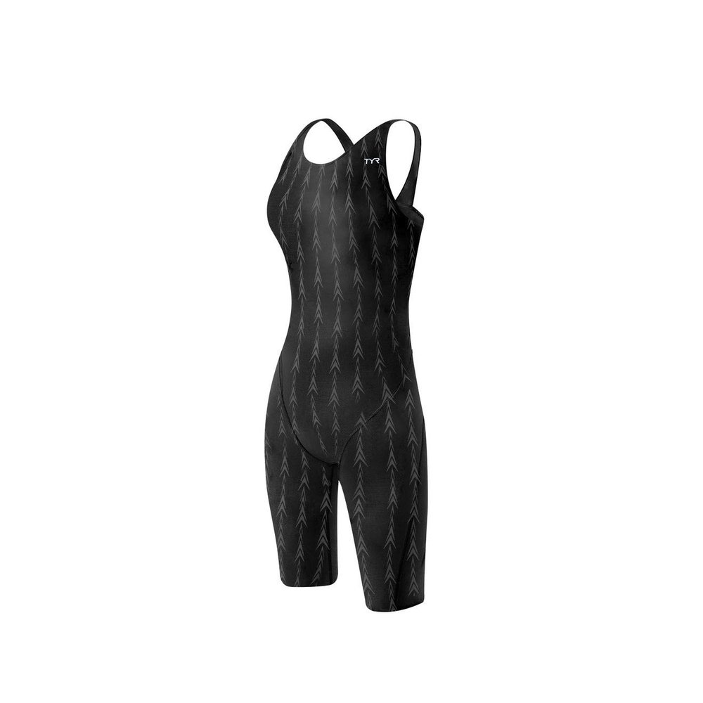 TYR Womens Modern One Piece Swimsuit, Black, X-Large US