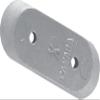 Martyr CM123009A, Aluminum Alloy Bombardier Johnson/Envinrude Small block Anode view 1