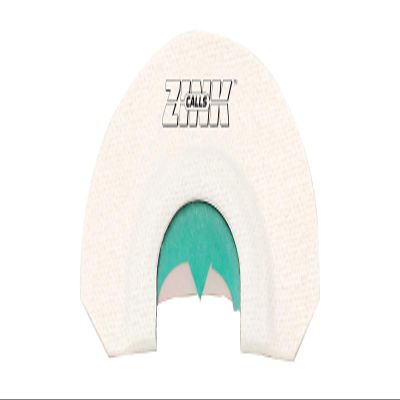 Zink Calls Wicked Lady Diaphragm Mouth Turkey Call with Batwing Cut and Double Latex Reed