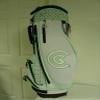 Cleveland Women's Bloom Cart Bag, White/Tiffany Green