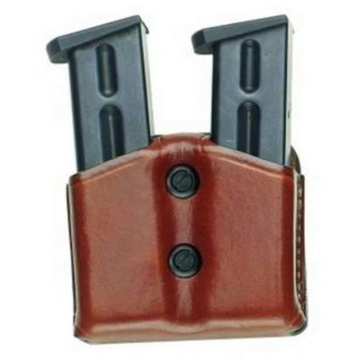Aker Leather 616 Carry Comp II, Double Magazine Pouch, Tan