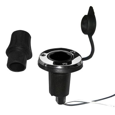 Perko Locking Collar Pole Light Mounting Base 2 Pin Round