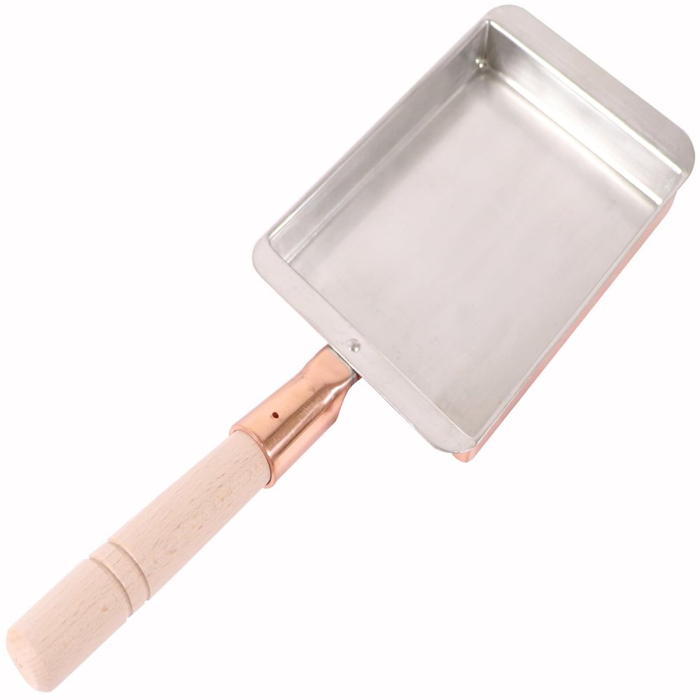 Endoshoji TKG BTM04013 Copper Egg Grill, Kansai Type, 5.3 inches (13.5 cm), Width 5.3 inches (135 cm), Depth 7.1 inches (180 mm), Gas Fire Compatible, Weight 1.6 lbs (0.68 kg), Excellent Thermal
