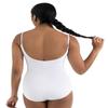 Capezio womens Cc101 athletic leotards, White, X-Large US view 3