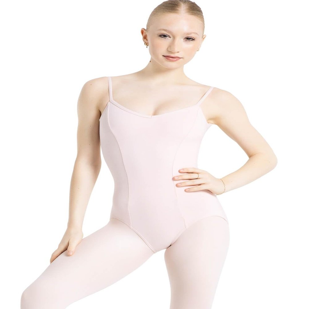 Capezio Princess Camisole Leotard, Pink, X-Large