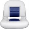Tempress 54678 Navistyle Low-Back Boat Seat - White/Blue view 2