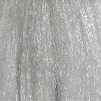 Hareline Fly Tying Sparkle Emerger Yarn - Clear White