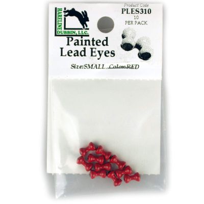 Painted lead eyes