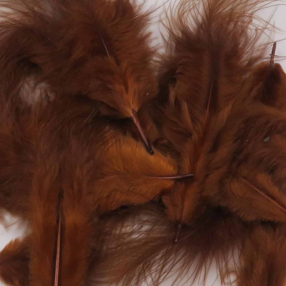 Hareline Fly Tying Mini Marabou - Brown