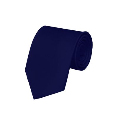 Tieguys Solid Navy color Formal Tie Satin Neckties