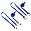 NRS J-Hook Tie-Down Straps 14' Pair Blue view 1