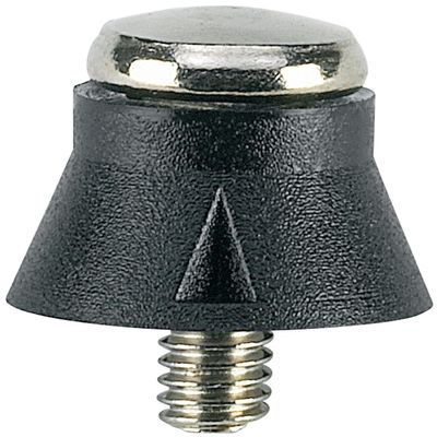 Markwort Football Cleats 1/2 Inch Steel Tip - Bag of 100 , Black