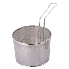 Yukiwa 18-8 Punching Voile Basket, One-Handed Handle, 7.1 inches (18 cm)