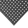 Rubber-Cal "Paw-Grip" 100% Nitrile Non-Slip Rubber Matting, 3/8" x 34" x 120" , Black view 2
