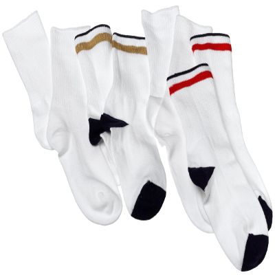 Jefferies Socks Big Boys' Seamless Casual Crew (Pack of 4),Multi,8-9
