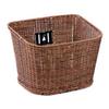 Palmy TP-305D Rattan Style Square Basket, Mixed Brown view 1