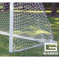 Polypropylene Soccer Net in White - Set of 2 (6.5 ft. x 18 ft. - 2 MM)